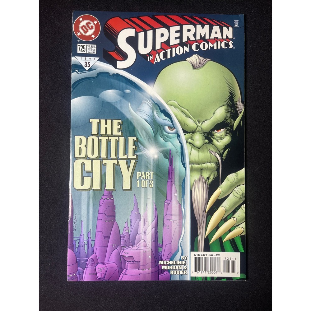 Superman in Action Comics 725 The Bottle City Part‎ 1 of 3 1996